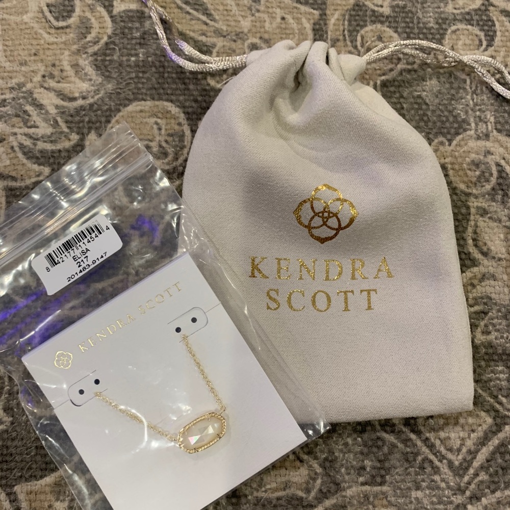 NWT Kendra Scott Mother of Pearl Necklace